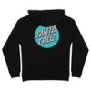 Santa Cruz Other Dot Pullover Hoodie Girls | Black/Teal