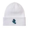 Santa Cruz Screaming Hand Beanie| White