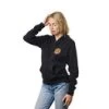 Santa Cruz Women's Classic Dot Zip Hoodie Jacket | Black