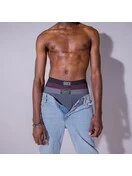 Saxx Ultra Super Soft Boxer Brief 3-Pack | Burnt Plum/Turbulence/Black