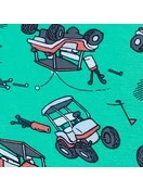 Saxx Ultra Super Soft Boxer Brief Fly | Off Course Carts- Green