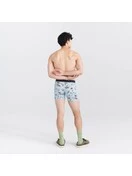 Saxx Vibe Super Soft Boxer Brief | Totally Tubular- Fog Blue