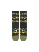 STANCE Geodes Crew Socks | Black 3 STANCE Geodes Crew Socks | Black - Image 3