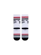 STANCE Kid's Hot Wheel's Fade Crew Socks | White