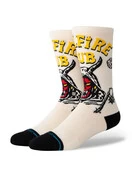 STANCE Stranger Things Hellfire Socks | Vintage White