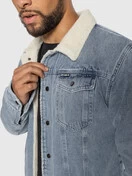 Sherpa Lumber Jacket | Denim