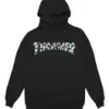 Thrasher Roses Hood | Black