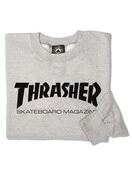 Thrasher Skate Mag Crewneck Sweatshirt | Grey