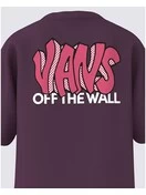Boys Vans Tag Short Sleeve | Blackberry Wine 3 Boys Vans Tag Short Sleeve | Blackberry Wine - Image 3