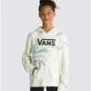 Vans Girls Sprial Tie Dye Pullover Hoodie | Iceberg Green