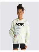 Vans Girls Sprial Tie Dye Pullover Hoodie | Iceberg Green