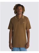 Vans Halecrest Polo Shirt | Coffee Liqueur