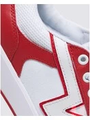 Vans Lowland ComfyCush Shoes | Red/True White 3 Vans Lowland ComfyCush Shoes | Red/True White - Image 3