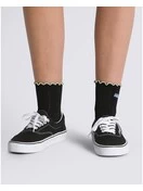 Vans Ruffle Crew Sock | Black/Sweet Lavender