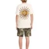 Volcom Big Boys' Fried Short Sleeve Tee | Off White Heather
