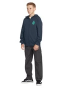 Volcom Big Boys' Iron91 Zip Jacket | Navy 5 Volcom Big Boys' Iron91 Zip Jacket | Navy - Image 5