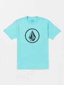 Volcom Circle Stone Short Sleeve Tee | Neon Blue
