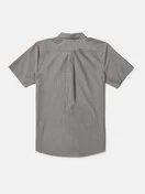 Volcom Date Knight Short Sleeve Shirt | Grey 3 Volcom Date Knight Short Sleeve Shirt | Grey - Image 3