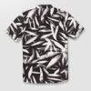 Volcom Echo Leaf Short Sleeve Shirt | Black