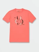 Volcom Figure One Tech Short Sleeve Tee | Living Coral