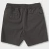 Volcom Frickin 15" Elastic Waist Shorts | Charcoal Heather