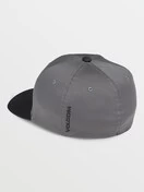 Volcom Full Stone Flexfit Hat | Asphalt Black
