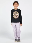 Volcom Girl's Made From Stoke Long Sleeve Tee | Black 3 Volcom Girl's Made From Stoke Long Sleeve Tee | Black - Image 3