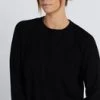 Volcom Lived In Lounge Crew Sweatshirt | Black