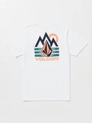 Volcom Mountain Stone Tech Short Sleeve Tee | White
