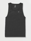 Volcom Solid Heather Tank | Dark Black Heather