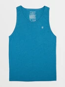 Volcom Solid Heather Tank | Stormy Blue